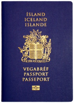 Icelandic passport