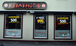 The Kebab house in Reykjavik